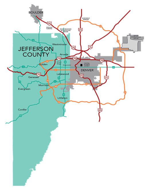 Jefferson Co. Map