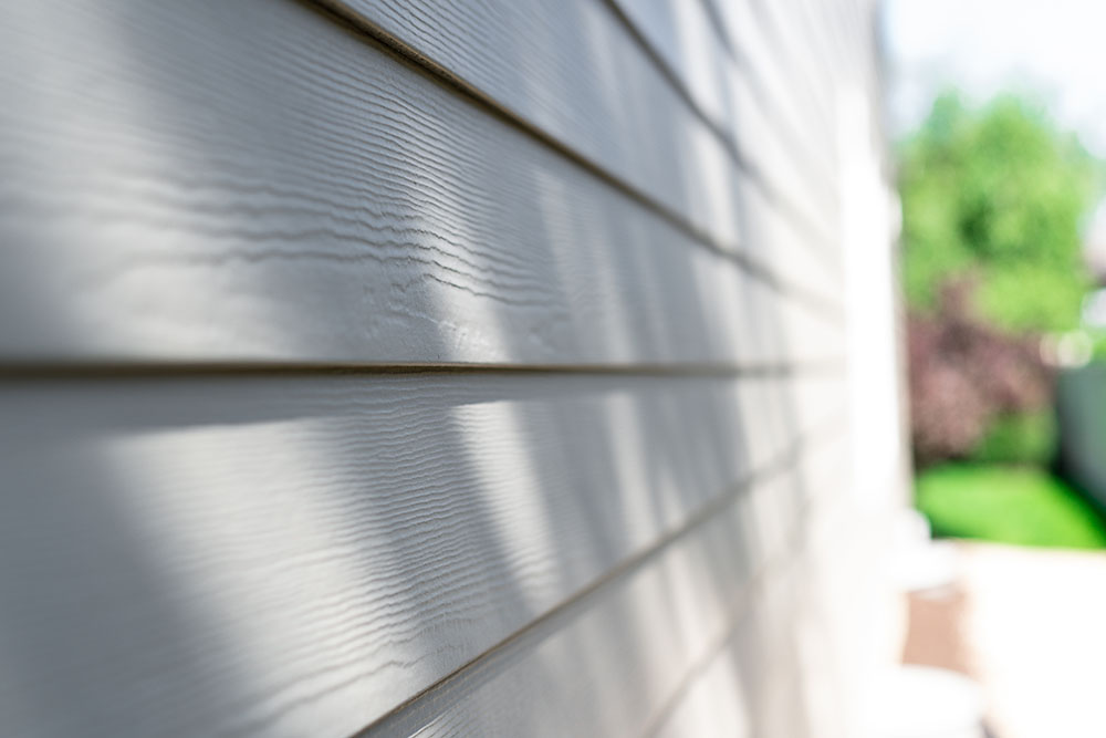 Close-up of house siding