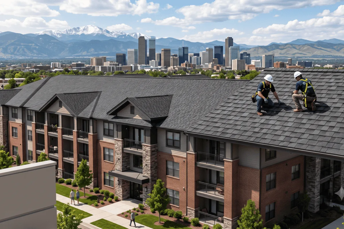 disruption. Denver Multi-Family Roofing: Why Impact-Resistant Shingles Pay Off for Property Managers